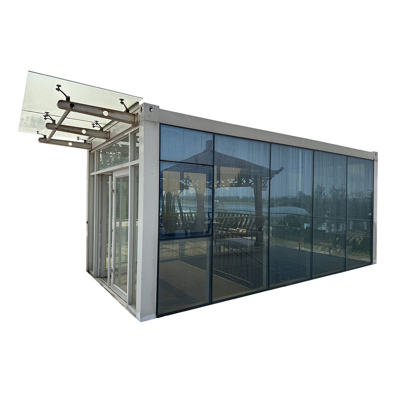 Flexible Assemble Container Storage Flat Pack High Wind Rating Prefab Home Office Container Customization Easy To Assemble