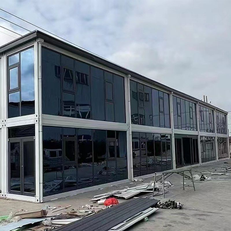 Customized Color 40ft Detachable Modular Extendable Container House for Easy Container Shipment and Energy Saving