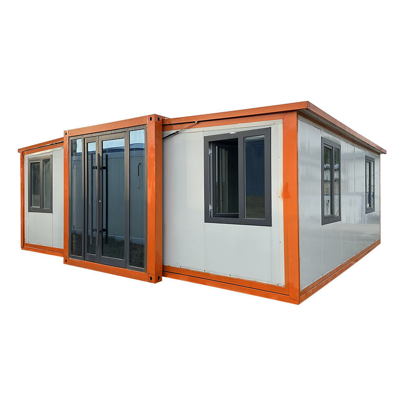 20Ft Ready Made 2 Bedroom Portable Prefabricated Expandable Container House for Office Building Structure and Efficiency
