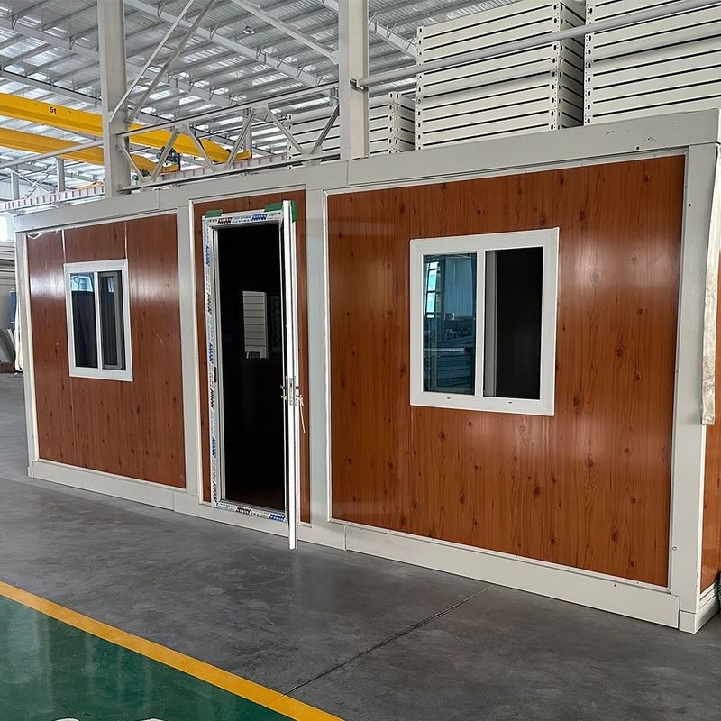 Office Building Modern Design Prefabricated Folding Modular 40ft Container House with and Easy Installation