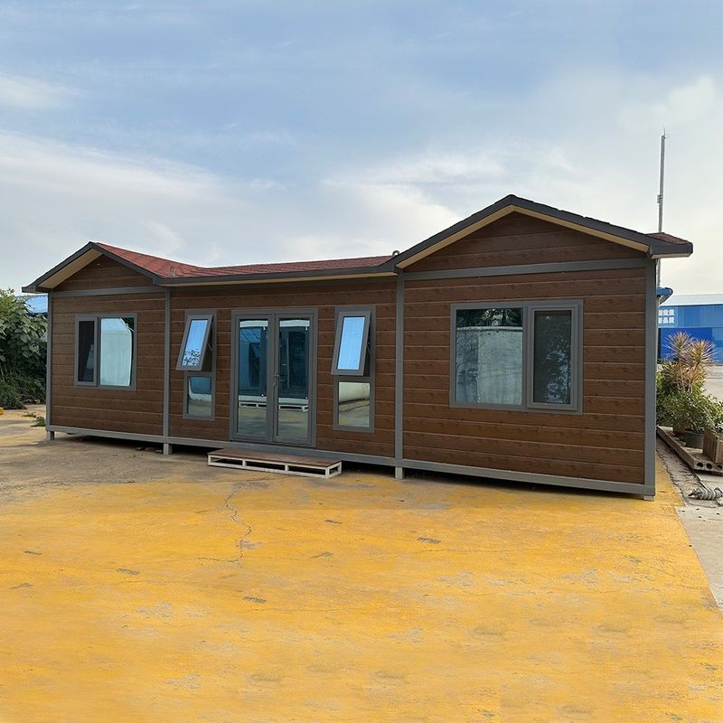 Modern Design Flat Pack Container House with Customized Color Sound and Heat Insulation Portable Mobile Home