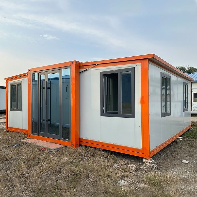 Multi-function Luxury 40ft 20 Ft Mobile Expandable Tiny House Fireproof Waterproof Wall Panel Living Mobile Prefabricated Home with Two-Bedroom