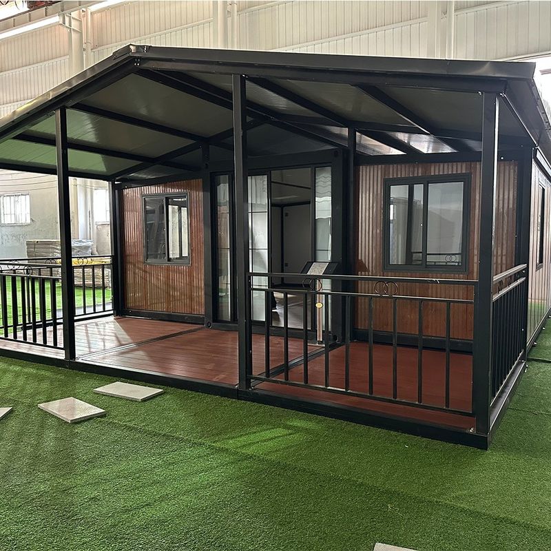 Water Proof Sandwich Panel Prefabricated Movable Portable Modular 20 40 Ft Expandable Container House with Aluminum Window