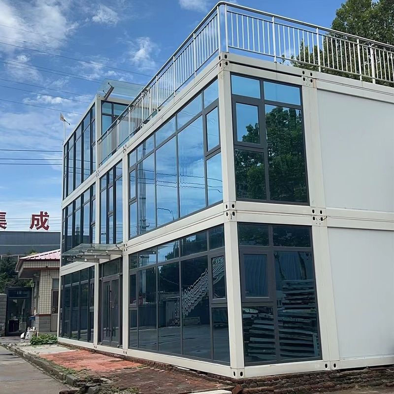Detachable Container House with Bath and Shower Integration Customized Modern Design Style Moveable Storage Pods