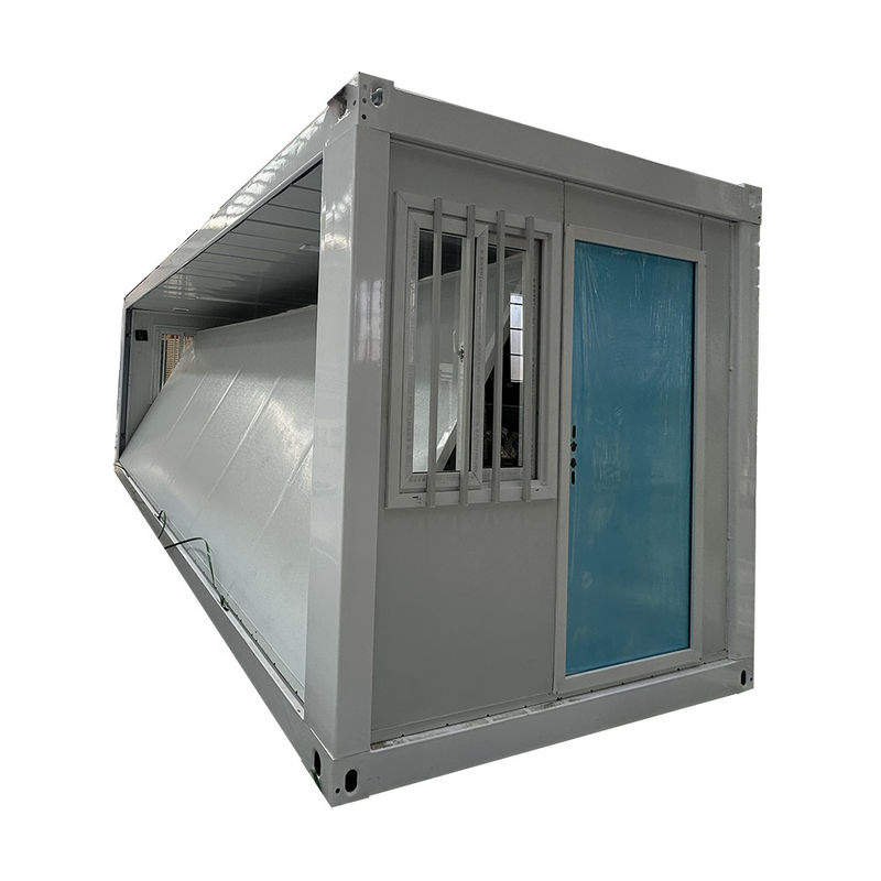 Foldable Prefabricated Fast Install Folding Mobile Container Portable Modular 20/40 ft Tiny House For Temporary Office