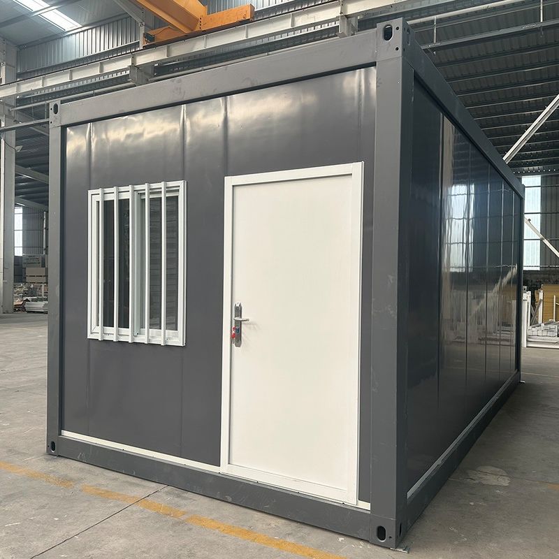 Fast Install Flat Pack Container Simple Design for Customized Hurricane Proof Accommodation in 20 Feet