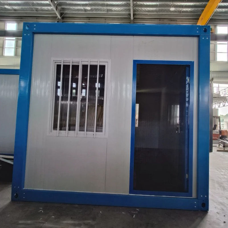 Detachable Prefabricated Mini House with Customized Wall Material 50mm EPS/Rockwool and Easy Assembly