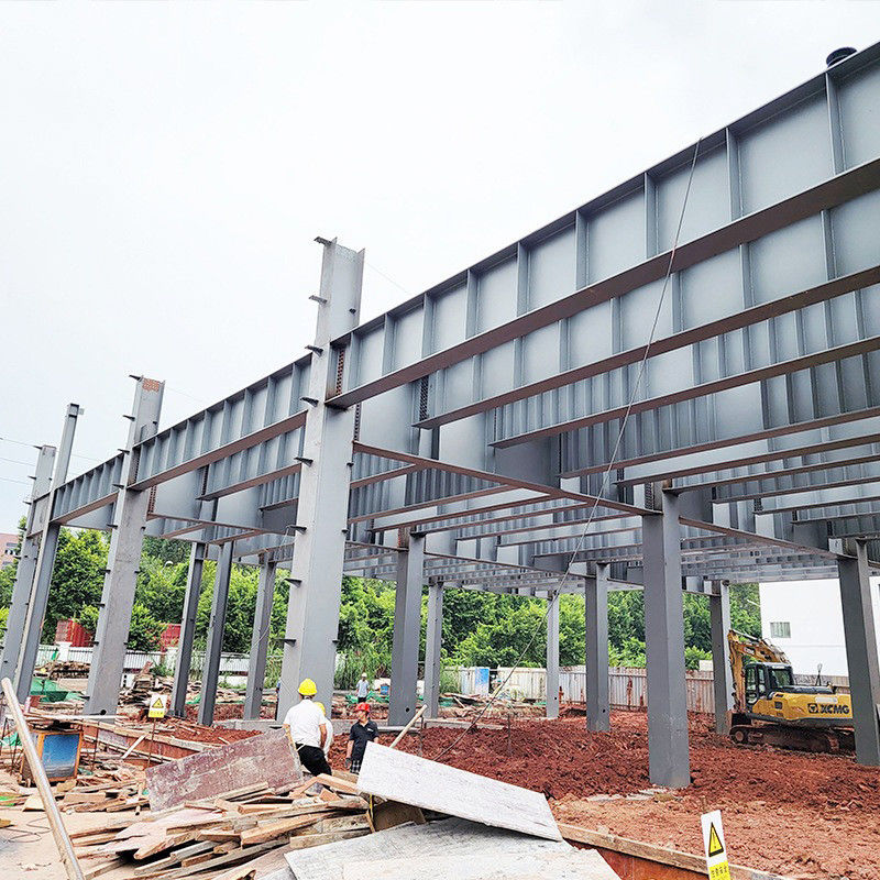 Large Square Meter Steel Warehouse Industrial Steel Structure Workshop Building with Light Weight