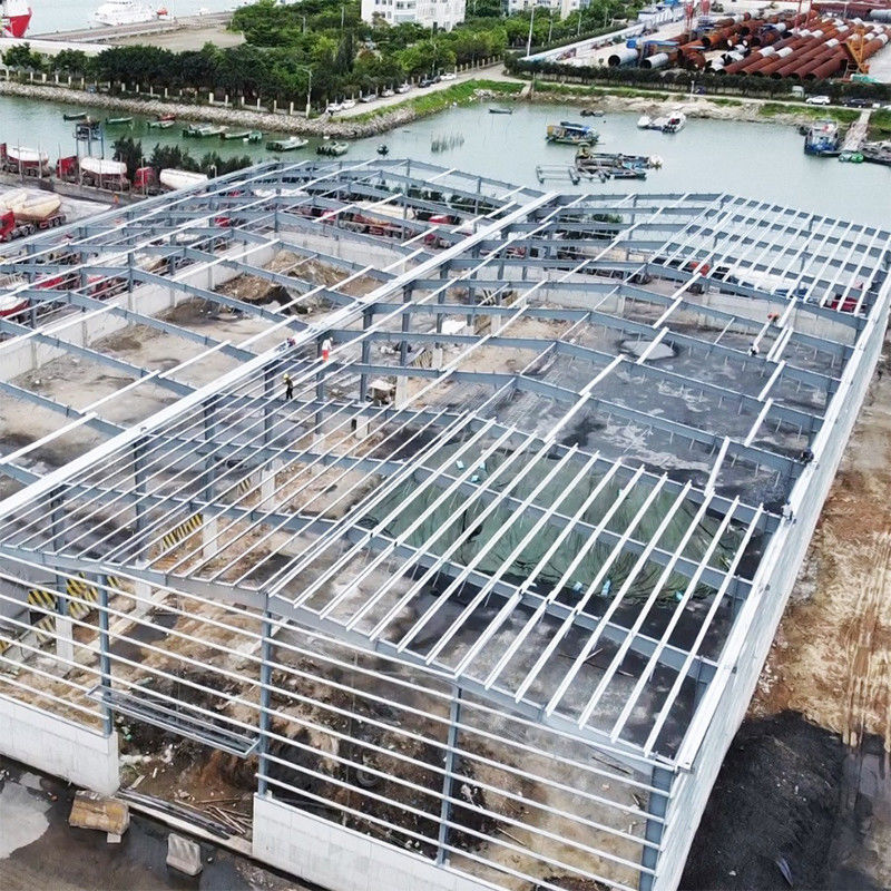 Customized Fast Build Q235/Q355 Steel Structure Workshop Building with Prefabricated Design and Fast Construction