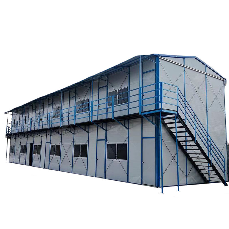 20FT/40FT Customized Prefabricated Sandwich Panel Houses for Workshop Warehouse Construction Office