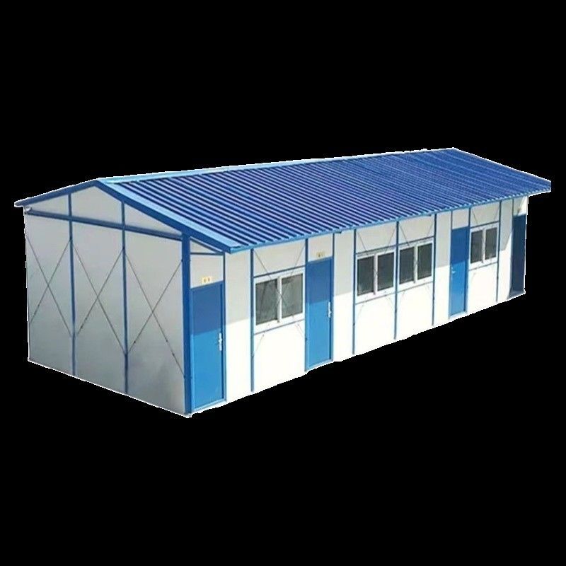 Easy Installation Prefabricated Modern House with 50/75/100mm Wave Sandwich Panel Wall